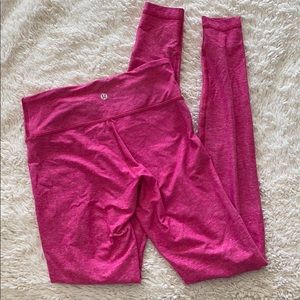 Lululemon leggings, pink, 2